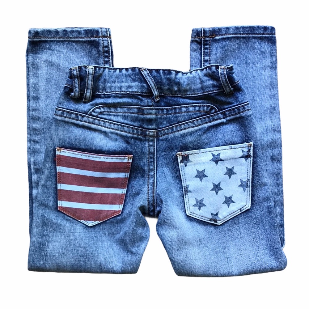 Desigual Boys Jeans / Red White Blue Accent / 4